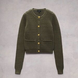 Rag&Bone Marlee Cotton Cardigan- size S